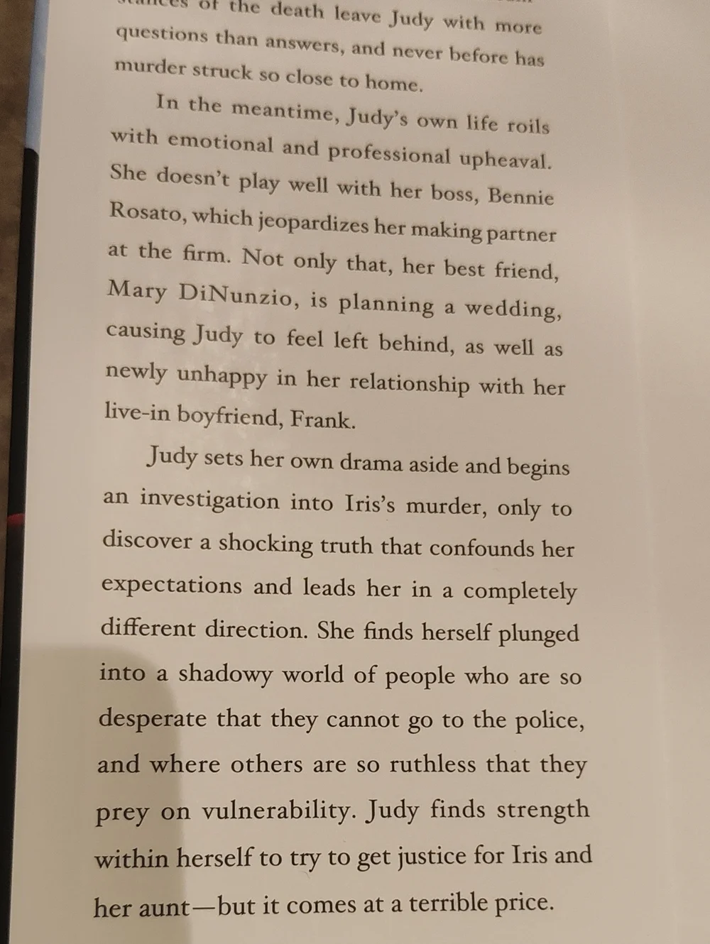 SUMMER READING: BETRAYED, NOVEL